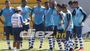 El entrenador de Honduras Jorge Luis Pinto jugará con un equipo alternativo, diferente al que usará en la eliminatoria ante Panamá. Foto Delmer Martínez