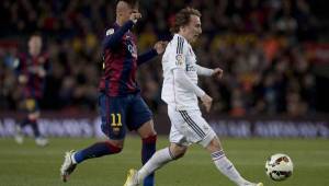 Luka Modric reconoce que la falta de contundencia en el Camp Nou les terminó pasando factura. Foto AFP