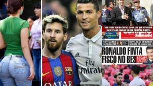 Cristiano Ronaldo, Manchester United, la Champions League y Lionel Messi se destacan hoy en los memes.