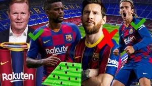 El Barcelona pretende darle un cambio brutal a su plantilla con la salida de las 'vacas sagradas'. La de Messi no estaba en plan.