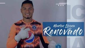 Marlon Licona renovó su contrato con el Motagua y seguirá ligado a la institución azul por los próximos dos años.
