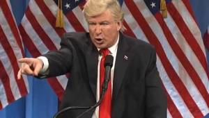 Alec Baldwin se ha hecho más famoso por su gran parecido al Presidente Electo de los Estados Unidos.