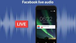 Facebook Live Audio ya es una realidad de Facebook, pronto estará disponible.