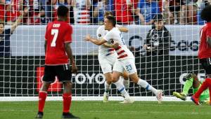 Aaron Long abrió la línea de la segunda goleada de Estados Unidos en esta Copa Oro.