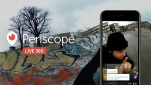 Periscope tendrá tranmisiones en vivo en 360 grados, algo que Facebook no tiene.