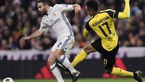 Pierre-Emerick Aubameyang anotó este miércoles un gol al Real Madrid en el Bernabéu en el empate 2-2 frente al Borussia Dortmund.