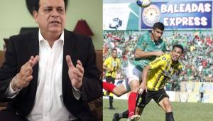 Orlando Ponce Morazán duda que el fútbol se reanuda en Honduras en este 2020. 'Ni siquiera a puertas cerradas', dijo.