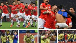 Chile se metió a las semifinales de la Copa América tras vencer a Colombia (5-4) en penales y espera a su rival de la llave entre Uruguay y Perú. Aquí te dejamos las imágenes que no se vieron en tv.