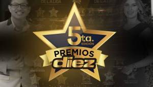 Diez se viste de gala y la pantalla de GO TV será testigo de la entrega de la quinta edición de los premios, donde se destaca la labor de los deportistas hondureños.