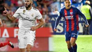 Benzema y el 'Cucho' Hernández estarán en la cancha del Santiago Bernabéu.