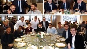 Te presentamos las mejores fotos que dejó la cena de Navidad del Real Madrid donde Florentino Pérez estuvo presente. Buen ambiente hay previo al clásico ante Barcelona.