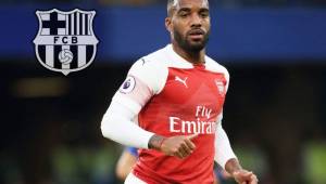 El delantero francés Alexandre Lacazette ha sido visto este viernes en Barcelona.