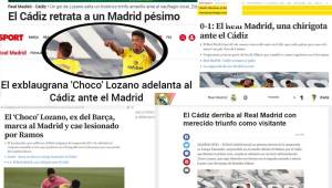 Repasaremos lo que dijeron los medios internacionales sobre la victoria del Cádiz ante Real Madrid con anotación del “Choco” Lozano, el catracho volvió a marcarles a los merengues.