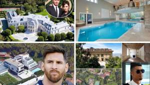 The Sun reveló las mansiones más caras del los futbolistas. Ni la de Cristiano Ronaldo ni Messi llegan a costar la fortuna que cuesta la del primer lugar.