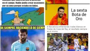 Los memes no perdonan al Barcelona luego de caer ante el Valencia en la final de la Copa del Rey.
