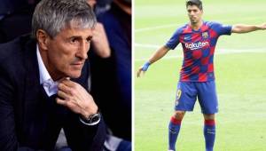 No es la primera vez que Quique Setién contradice unas declaraciones de Luis Suárez en el FC Barcelona. ¿Hay mala relación?