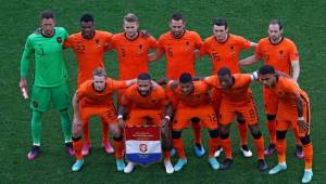 Esta es la selección de Países Bajos que está disputando la Eurocopa 2021.