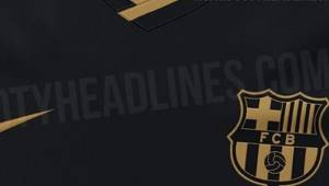 De color negro y dorado, así será el segundo uniforme del Barcelona en la temporada 2020-21.