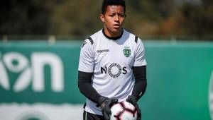 Anthony Walker, de 18 años, ya comienza a ganar confianza en el Sporting de Portugal.