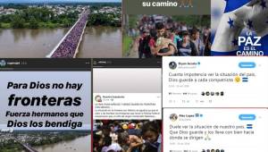El pasado sábado salió un grupo de hondureños rumbo a los Estados Unidos y ya están en México. Los futbolista han dejado un mensaje.