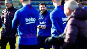 Lionel Messi no estará ante el Ibiza en la Copa del Rey por decisión de Quique Setién.