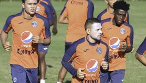 El lateral izquierdo del Motagua, Omar Elvir, se muestra ilusionado con el comienzo de la pretemporada de cara al torneo Clausura.