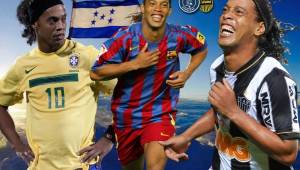Ronaldinho jugará el Partido de La Paz con el Motagua y Real España.