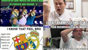 En las redes sociales ya calientan el clásico entre Barcelona y Real Madrid. No podían faltar los memes.