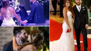 Lionel Messi y Antonella Roccuzzo se han casado este viernes en la ciudad de Rosario, Argentina.