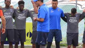 El entrenador del Motagua, Diego Vázquez, quiere rematar al Real España este domingo en el estadio Nacional.