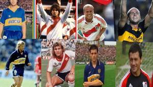 Los futbolistas más reconocidos que pasaron por el Boca Juniors y River Plate.