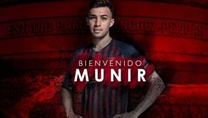 Munir es nuevo jugador del Sevilla; su cuarto equipo en España, tras Barcelona, Valencia y Alavés.