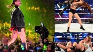 Ronda Rousey, que competía junto a Kurt Angle, se midió a Triple H y Stephanie McMahon en una lucha por parejas. Se lució sin lugar a dudas.