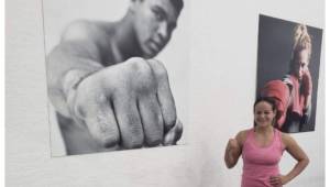 La ex boxeadora Ángela Miranda está en la ciudad de San Luis, México capacitándose para ser entrenadora profesional.