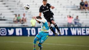 Cristian Cálix no ha podido consolidarse en Real Monarchs y aún no completa un partido en la USL.