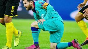 Lionel Messi volvió a jugar con un Barcelona que ha dejado malas sensaciones en Champions. Foto AFP