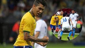 Roberto Firmino, delantero del Liverpool actualmente, fue el autor del gol que le dio la victoria a Brasil ante Honduras en 2015.