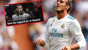 Bale podría poner fin a su paso como jugador del Real Madrid en la siguiente campaña.
