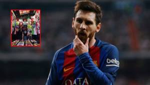 Lionel Messi mostró su colección de camisetas en redes sociales.