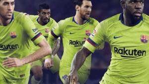 Por medio de sus redes sociales, el Barcelona ha lanzado oficialmente su segunda equipación.