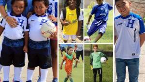 En este Día del Niño, te mostramos los hijos de exfutbolistas catrachos y el nieto de un entrenador que son el futuro de la Selección de Honduras. Los hay jugando en Italia, Inglaterra y también en Estados Unidos.