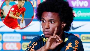 El mediocampista brasileño Willian es titular y habla del partido de cuartos de final contra Bélgica. Fotos EFE