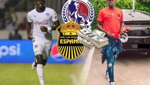 Alberth Elis no solo ha dejado dinero en las arcas de Olimpia, también de Real España.