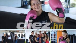 La exboxeadora Ángela Miranda ahora tiene una nueva faceta en su vida, trata de ayudar a las personas a mantenerse en una buena condición física. Fotos Ronal Aceituno.
