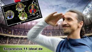 Zlatan Ibrhaimovic reveló mediante sus redes sociales el equipo ideal que elegiría en la historia. El sueco sorprendió dejando en el olvido a figura mundial y mirá esa delantera.