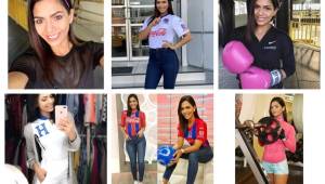 La presentadora de la cadena hondureña Televicentro se ha confesado a través de redes sociales como gran seguidor del Olimpia que disputa la Gran Final del fútbol hondureño.