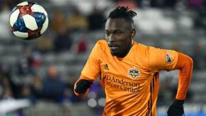 Alberth Elis es uno de los referentes del Houston Dynamo de la MLS.