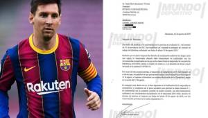 Lionel Messi se quiso marchar del FC Barcelona desde agosto del 2020.