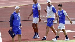 Choco Lozano y Jonathan Rubio se incorporaron de último a la selección hondureña. FOTO: Neptalí Romero.