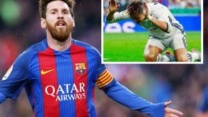 Lionel Messi marcó doblete este miércoles ante el Osasuna en el Camp Nou.